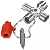 Ключи для электрошкафов KNIPEX  для распространенных шкафов и систем запирания